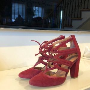 Burgundy Halogen Heels